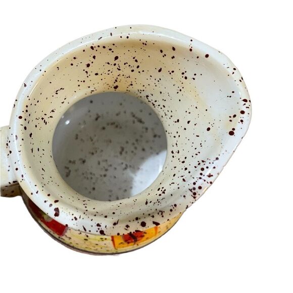 Pfaltzgraff SEDONA stonewear Creamer Pitcher Multicolor Speckle southwest - Picture 4 of 10